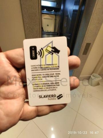 Floripa*Flat muito confortável, padrão Slaviero, locação com excelente rentabilidade! - Foto 11