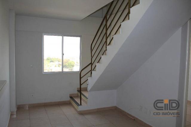 Apartamento duplex com 3 dormitórios para alugar, 108 m² por r$ 1.800/mês - goiabeiras - c - Foto 2