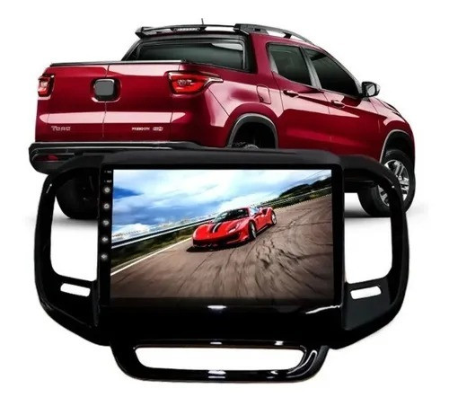 Multimídia Fiat Toro Sistema Android Tela 9'' Kronos
