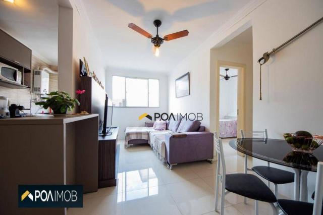Apartamento com 2 dormitórios para alugar, 54 m² por R$ 1.800,00/mês - Protásio Alves - Po