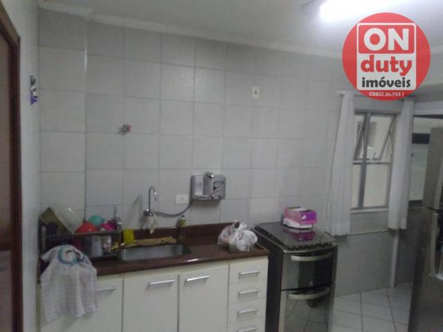 Apartamento com 3 dormitórios à venda, 90 m² por R$ 350.000,00 - Campo Grande - Santos/SP - Foto 10