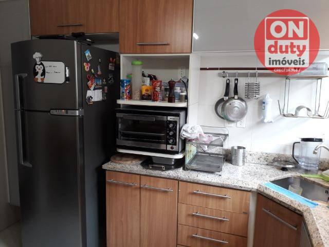 Apartamento com 3 dormitórios à venda, 120 m² por R$ 630.000 - Aparecida - Santos/SP - Foto 6