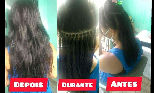 Aplicação e manutenção de Mega hair  - Foto 4