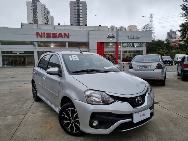 TOYOTA ETIOS 1.5 PLATINUM 16V FLEX 4P AUTOMATICO.