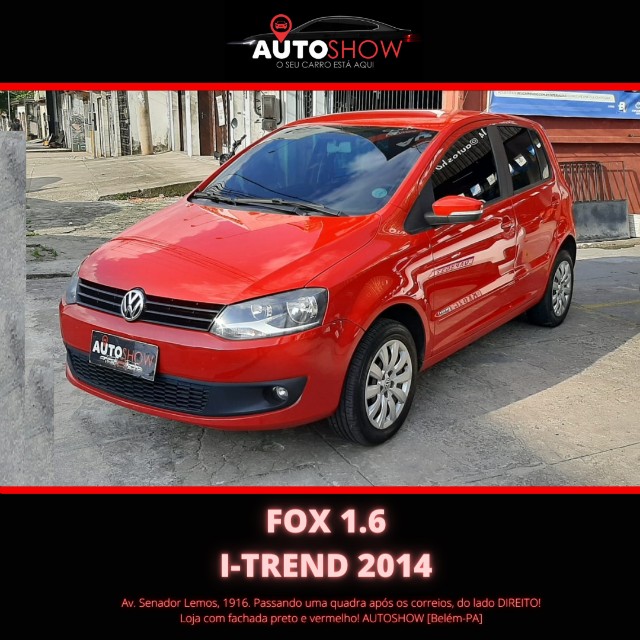 FOX 2014 1.6 I-TREND AUTO SHOW VEÍCULOS RTY