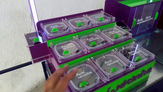 Carrinho de Açaí TOP de linha, em acrílico - Seu proprio negócio - Foto 5
