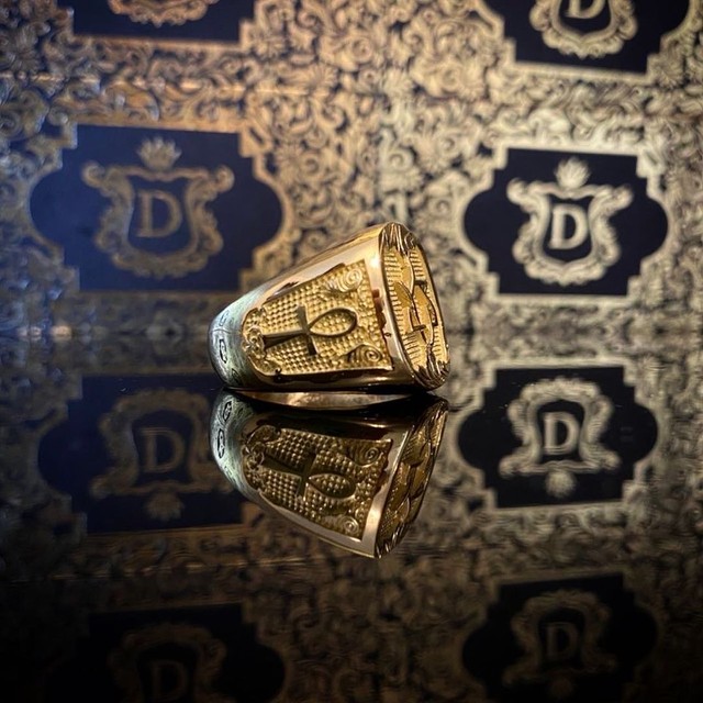 Anel em Ouro 18K 22 gramas - Foto 3