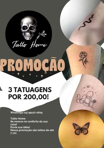 Mega Promocao Tatuagem 3 Por 0 Beleza E Saude Conjunto Habitacional Julio De Mesquita Filho Sorocaba Olx