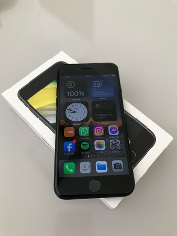 iPhone SE 2 geração sem marcas com nota fiscal  - Foto 2