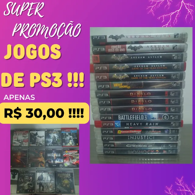 Ps3 midia fisica  +680 anúncios na OLX Brasil