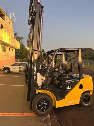 Empilhadeira NOVA ZERO Hangcha 2,5t Diesel - Foto 2