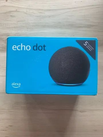 Echo Dot 5ª geração - Alexa nova e lacrada 
