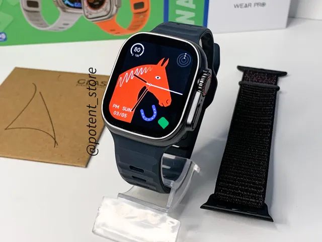 Relógio Smartwatch DT8 ULTRA + PELÍCULA E PULSEIRA 