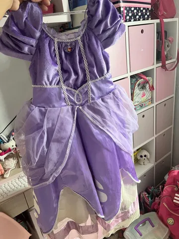 Fantasia Vestido Princesa Sofia Disney Tamanho 3/4 Anos, Roupa Infantil  para Menina Lorcon Usado 91580097