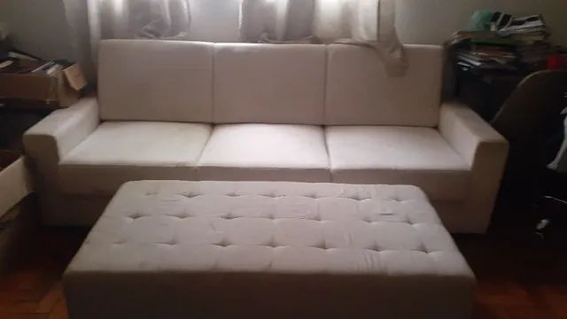 Sofa com puff - Foto 3