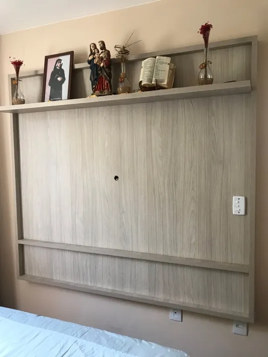Painel, cabeceira e colchão