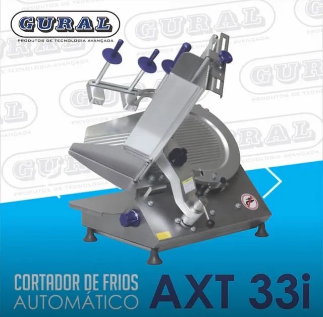 Cortadores de frios - marca gural - para fatiar seus produtos , queijos, bacon e outros  - Foto 6