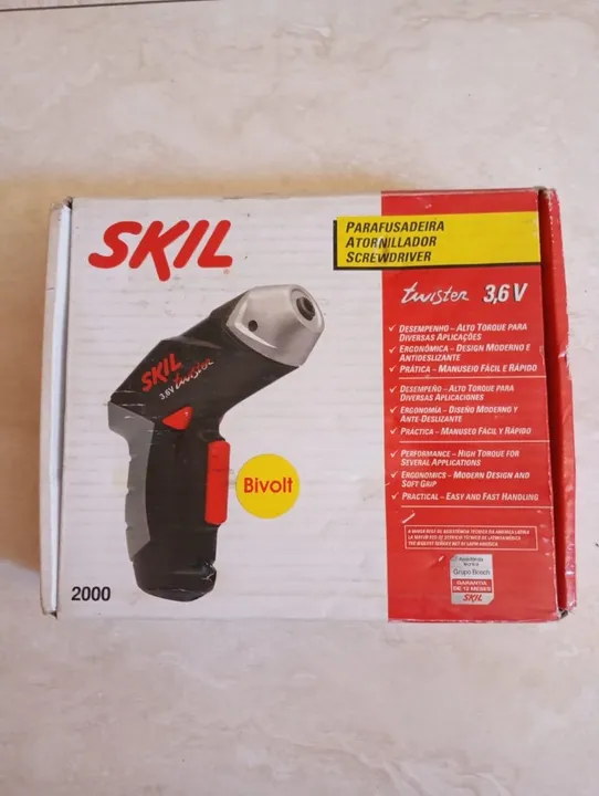 Parafusadeira skil twister 3 6v bivolt