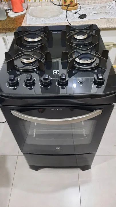 Fogão Electrolux mesa de vidro