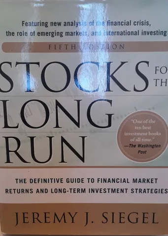 Livro: Stocks for the long run. Autor: Jeremy J. Siegel