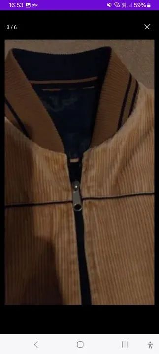 Jaqueta bomber masculina dupla face G Roupas Ingleses do Rio