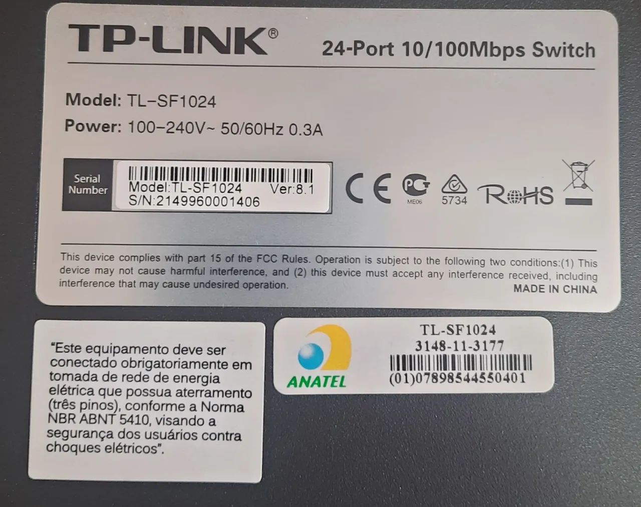 Switch TP-LINK 24 Portas - Foto 4