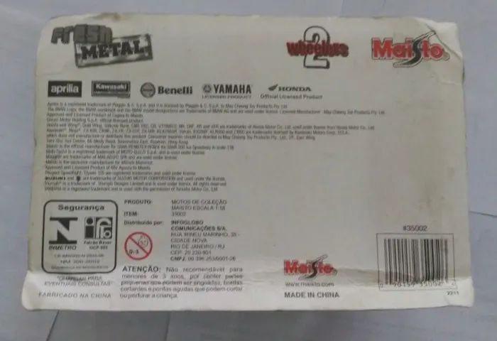 Miniatura Moto BMW R 1200 C Metal Maisto 1:18 - Foto 6