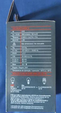 Kit 10 lâmpadas led novas  - Foto 4