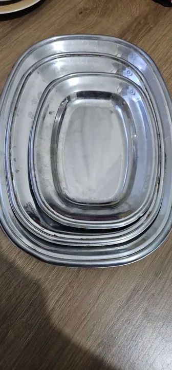 Baixela vintage de inox  - Foto 5