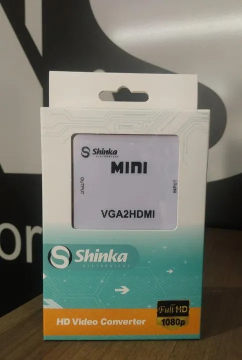 Adaptador VGA para HDMI Mini Conversor