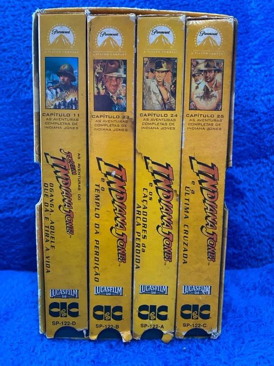 Box VHS Indiana Jones - Foto 2