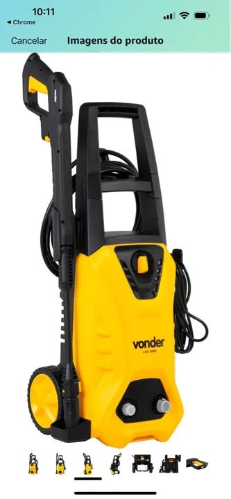 Lavadora Alta Pressao 2000 lbf/pol Lav2000 127v e 220v Vonder - Foto 2
