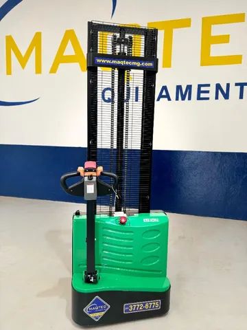 Empilhadeira Elétrica Patolada 1.500kg/Torre duplex3.6mts - Foto 2