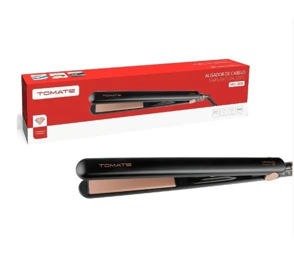 Chapinha/Prancha Alisadora 32W Ergonômica Bivolt com Placa de Cerâmica 220°C - Foto 4