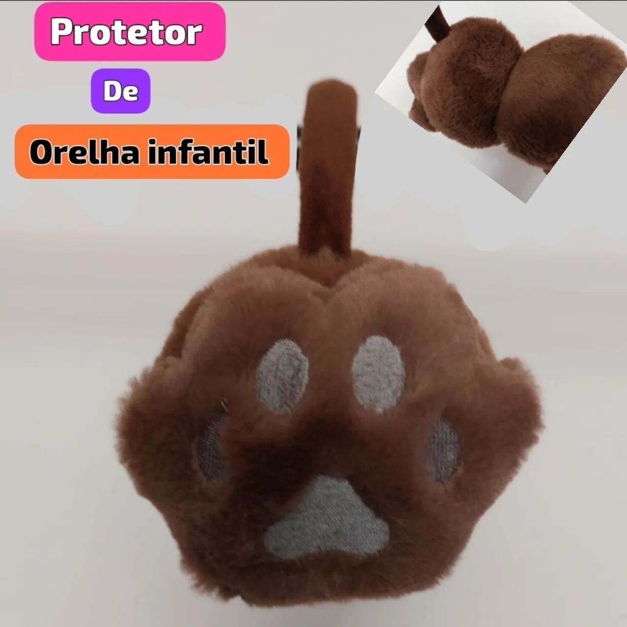 Protetor de orelha infantil