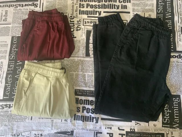 Calça best sale jogger leader