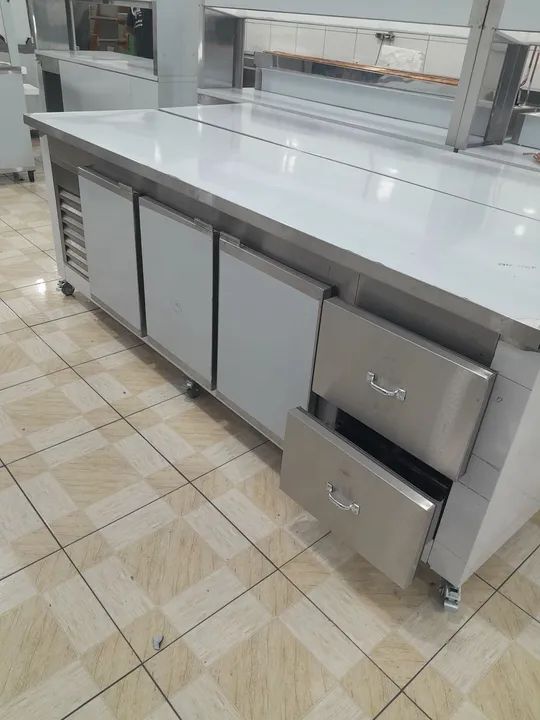 BALCAO REFRIGERADO! MEDIDAS: 2.50X60X90 - Foto 4
