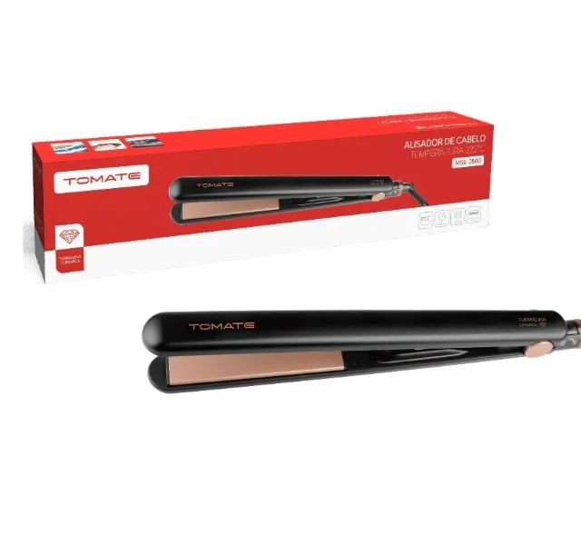 Chapinha/Prancha Alisadora 32W Ergonômica Bivolt com Placa de Cerâmica 220°C - Foto 3