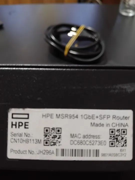 Roteador HPE MSR954 1GbE SFP - Foto 3