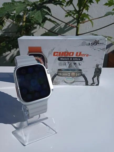 Smartwatch C800 Ultra 2 - Preto - Foto 4