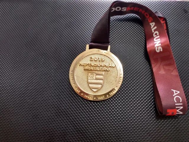Medalha Flamengo Heptacampeão Brasileiro 2019  - Foto 3