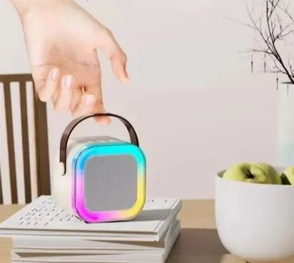 Caixa de som Portátil Bluetooth com Karaoke, Microfone Sem Fio - Foto 3