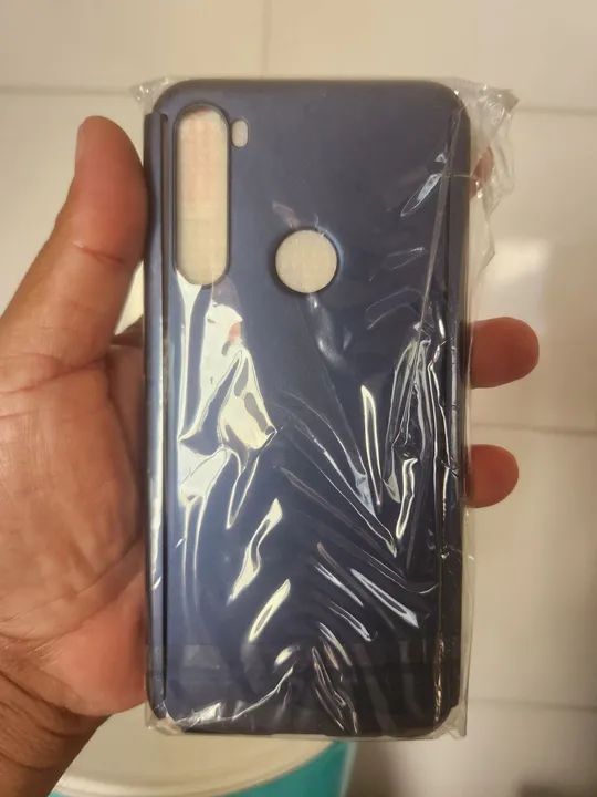 Capa Para Proteção 360° Graus Para Redmi Note 8, Pro e 8T De Plástico Sem Tela De Vidro - Foto 4