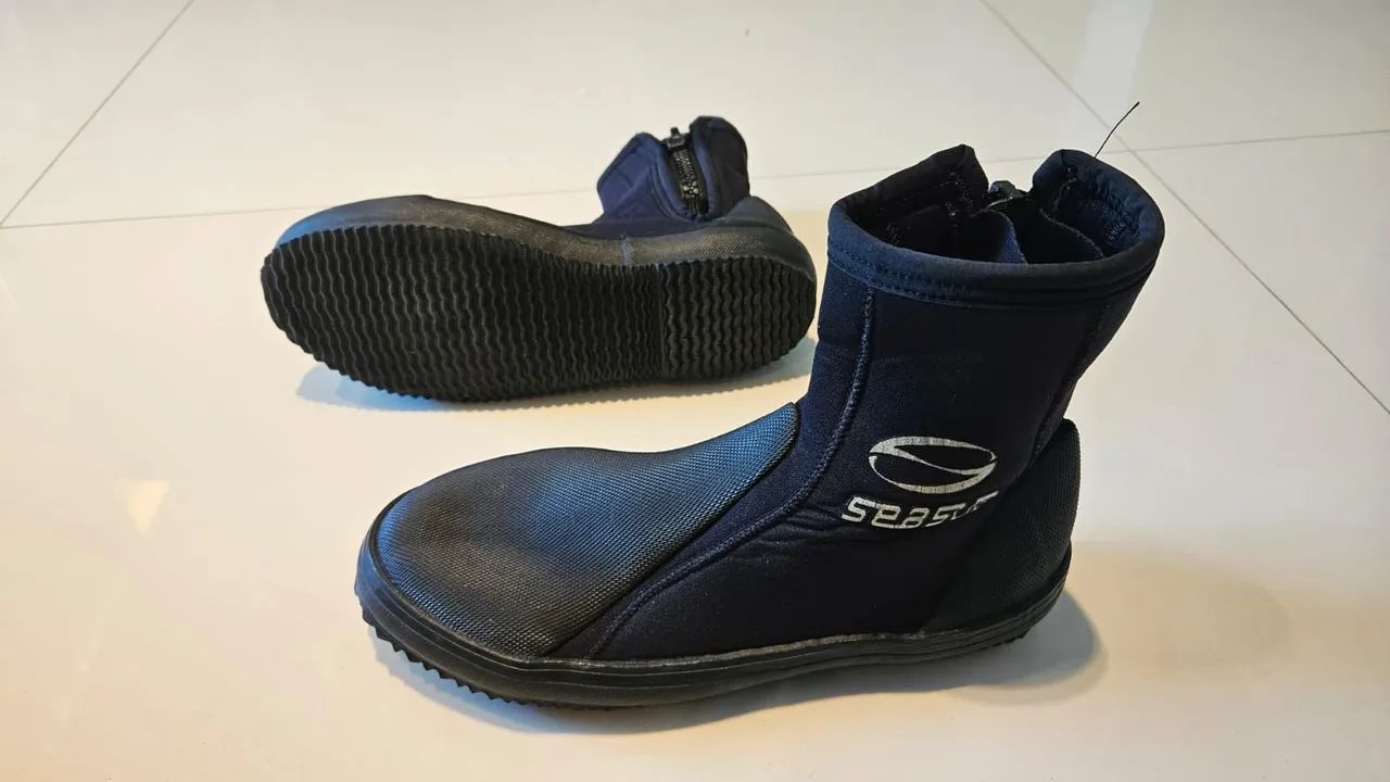 Nadadeiras, Máscaras e Snorkel de Mergulho - Foto 5