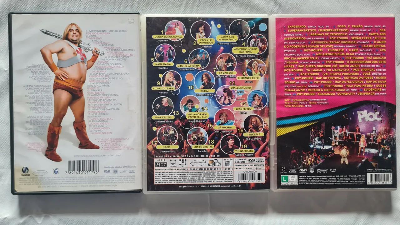 Coleção dvds Festa Ploc - Foto 2