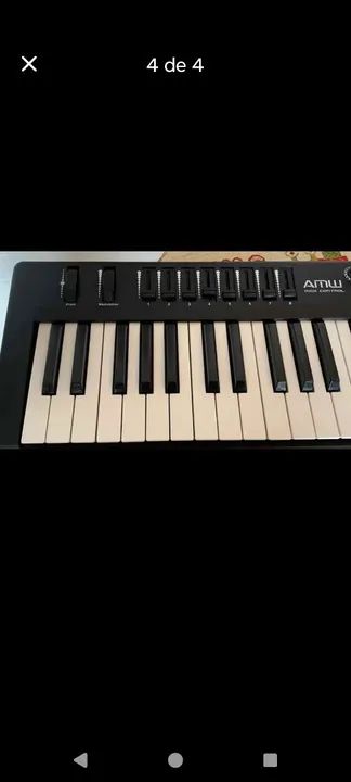 Teclado Midi amw P61  - Foto 3