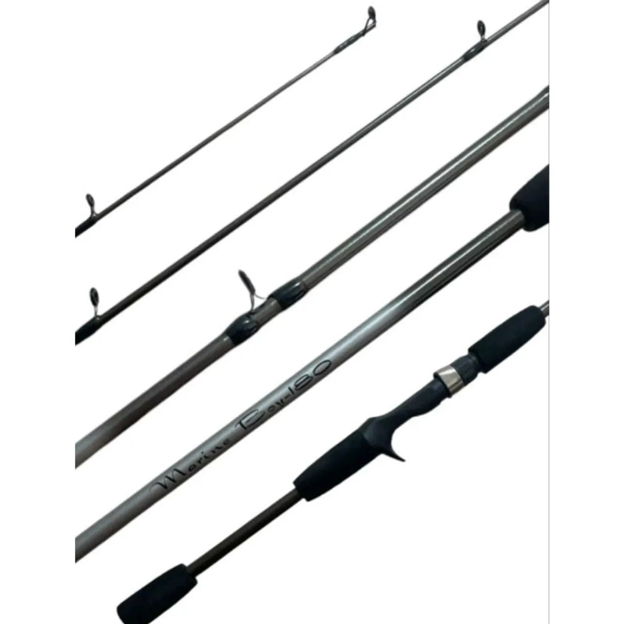 VARA PESCA MARINE BOY 1,80 Mtr. carretilha. 2 partes. 6-12lb. FAZEMOS ENGREGA - Foto 4