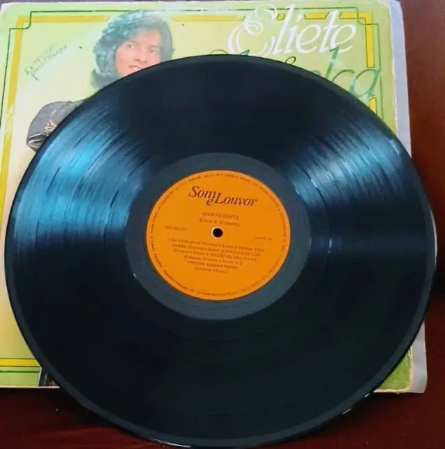 Lp Disco de Vinil Gospel Evangélico - Eliete E Elisnelça - Unipresente - Raro - Foto 3