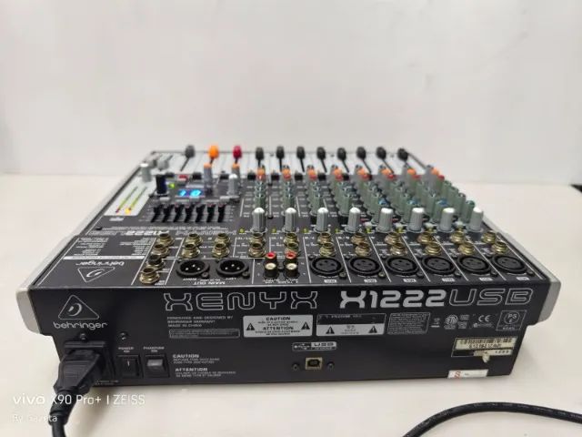 Mesa De Som Behringer Xenyx X1222usb Revisada!! - Foto 2