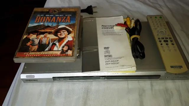 sony dvd player DVP-NS53P + alguns dvds 80 reais retirando 